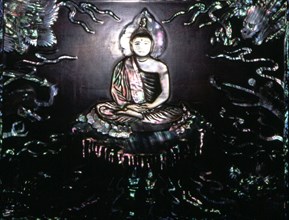 Représentation de Bouddha, Temple de Chogye Sa, Corée, Séoul