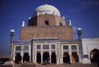 Tombeau de Zakaria, à Multan au Pakistan