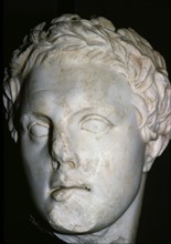 Tête d'Alexandre le Grand, en Turquie