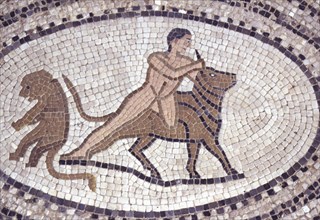 Roman mosaic, The Labours of Hercules
