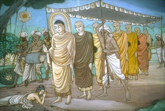 Buddha's travels