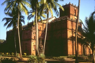 Bom Jesus Basilica in Velha Goa