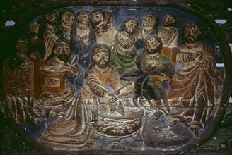 Jesus Christ carrying out the 'Washing of the feet'