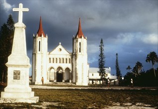 Mission church on the Royalty Islands