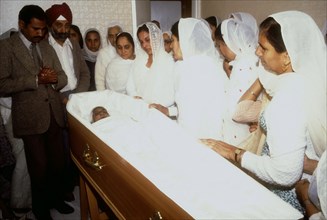Sikh funeral ceremony