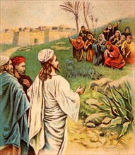 Miracles of Jesus IO lepers cured Luke 17 bible