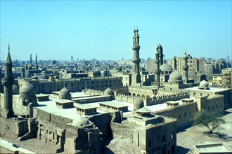 Al Ahzar Mosque in Cairo, first Islamic university school in the world c. 9th century AD
