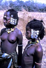 Young Fulani girls in Senegal