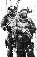French policemen from the RAID unit, 2016