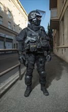 French policeman from the RAID unit, 2016