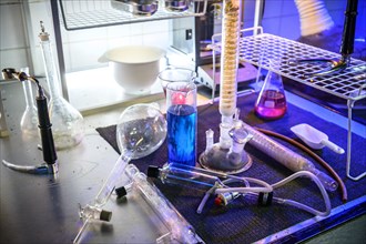 Clandestine synthetic drug laboratory