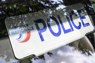 Vehicle of the French national Police