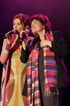 Victoria Abril et Maurane, 2006