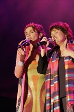 Victoria Abril et Maurane, 2006