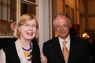 Christiane Ziegler et Christian Jacq, 2009