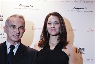 Marion Cotillard et Alain Terzian, 2010