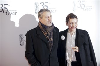 Antoine de Caunes and Daphné Roulier, 2010