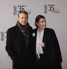 Antoine de Caunes and Daphné Roulier, 2010