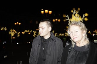Jules Pelissier and Agnès B, 2011