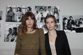 Adèle Exarchopoulos and Lou Doillon, 2011