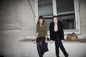 Adèle Exarchopoulos and Lou Doillon, 2011