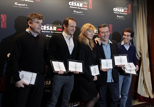 The team of the film l'Arnacoeur, 2011