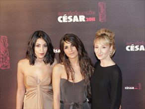 Leïla Bekhti, Géraldine Nakache and Audrey Lamy, 2011