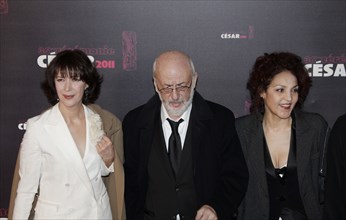 Anne Alvaro and Bertrand Blier, 2011