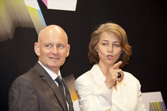 Charlotte Rampling et Christophe Girard, 2011