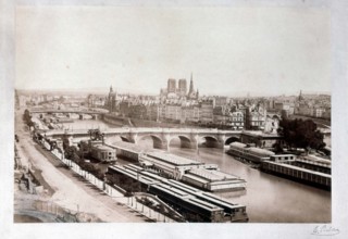 Baldus, Paris, Vue générale prise du Pont des Arts