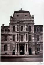 Baldus, Paris, Louvre, Porte de la bibliothèque