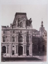 Baldus, Paris, Louvre, Pavillon Mollien
