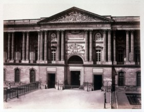 Baldus, Paris, Louvre, la Colonnade