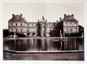 Baldus, Paris, Palais du Luxembourg, le grand bassin côté jardin