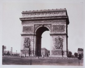 Baldus, Paris, Arc de Triomphe, Place de l'Etoile