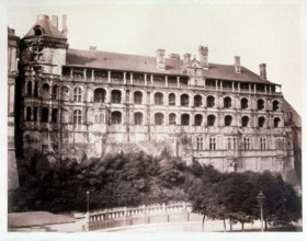 Baldus ?, Château de Blois, façade des loges