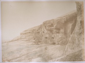 Le Gray Gustave, Egypte, Assiout, Tombeaux des chiens