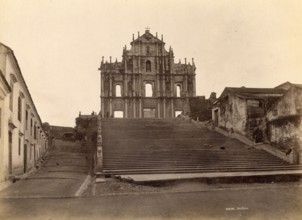 Old church at Macao (China)