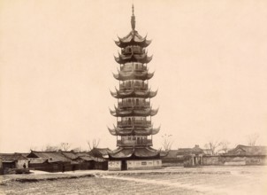 Pagoda near Shanghai (China)