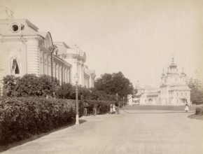 Russie, Palais de l'Empereur à Peterhoff près de Saint-Pétersbourg