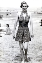 Lady de Willoughby de Broke à Deauville (1937)