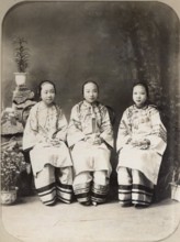 Chine, portrait de jeunes filles