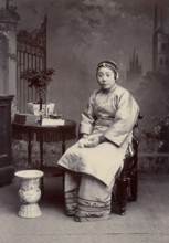 Chine, portrait d'une jeune chinoise