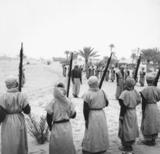 Instruction of young recruits in the South of Tunisia (1956)