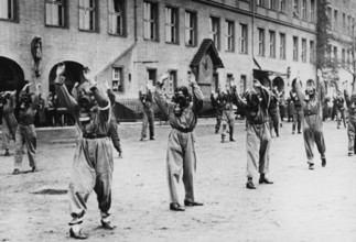 Exercices de défense passive en Allemagne (1936)