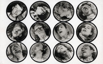 Twelve faces of victims tortured by the Germans