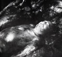 Fellagha dead during the war in Algeria