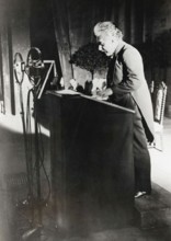 Einstein at the Solvay conference