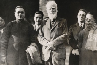 George Bernard Shaw and Hung Sung, 1933