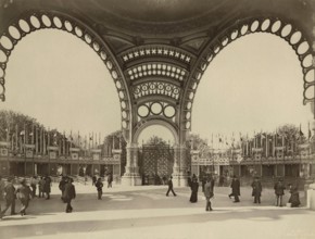 Paris. 1900 World Exhibition. The Great Door.